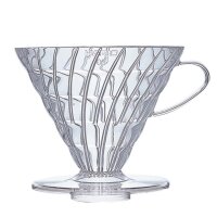 Gebraucht - Wie NEU- Hario Kaffee-Tropfer V60 03 Klar VDR-03T