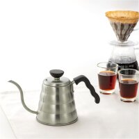 HARIO V60 Tropfkessel Buono 700 ml Limited Edition Edelstahl Silver VKBR-70HSV