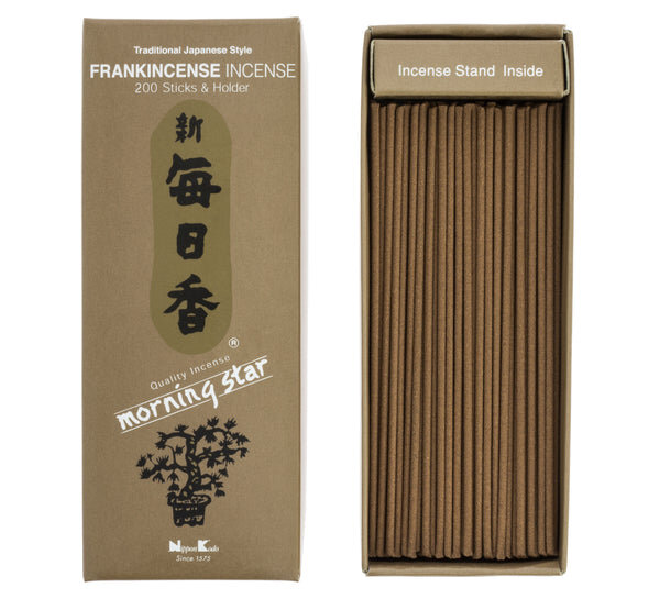 NIPPON KODO Weihrauch Morning Star Oliban 200 Japanische Räucherstäbchen 98730
