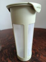 Gebraucht - Sehr GUT- Hario Mizudashi Cold Brew Tee-Bottle 1200 ml Rauchgrün Japanische Eistee-Karaffe (HCC-12-SG)