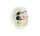 Tierra Zen KP64 Weißes traditionelles Daruma - Liebe 12 cm