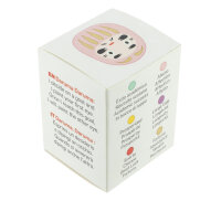 Tierra Zen KP40 traditionelles Daruma Rosa - Zuneigung Medium 6,5cm