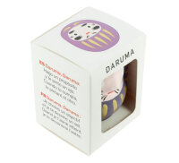 Tierra Zen KP46 traditionelles Daruma Violet - Langlebigkeit Medium 6,5cm