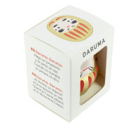 Tierra Zen KP52 traditionelles Daruma  Gold - Reichtum Medium 6,5cm
