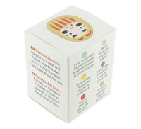 Tierra Zen KP52 traditionelles Daruma  Gold - Reichtum Medium 6,5cm