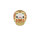 Tierra Zen KP52 traditionelles Daruma  Gold - Reichtum Medium 6,5cm