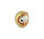 Tierra Zen KP52 traditionelles Daruma  Gold - Reichtum Medium 6,5cm