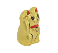 Tierra Zen KPM02 Maneki Neko Kin - Gold Wohlstand 5cm