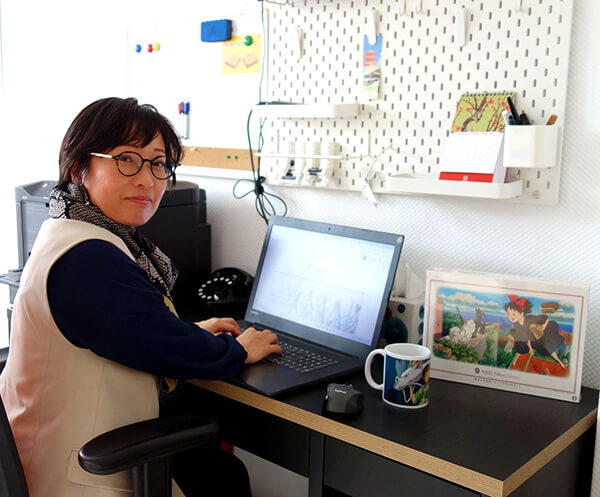 Blaue Blumen symbolisieren Hanairo - die Farbe einer Blume